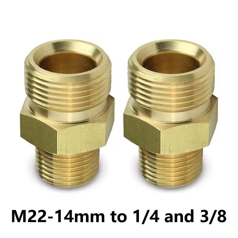 Spoke Nipple Brass - Adaptador de acoplamiento de lavadora a