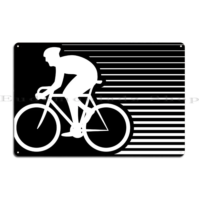 Mountain Biking Europe - Letrero de Metal para bicicleta de