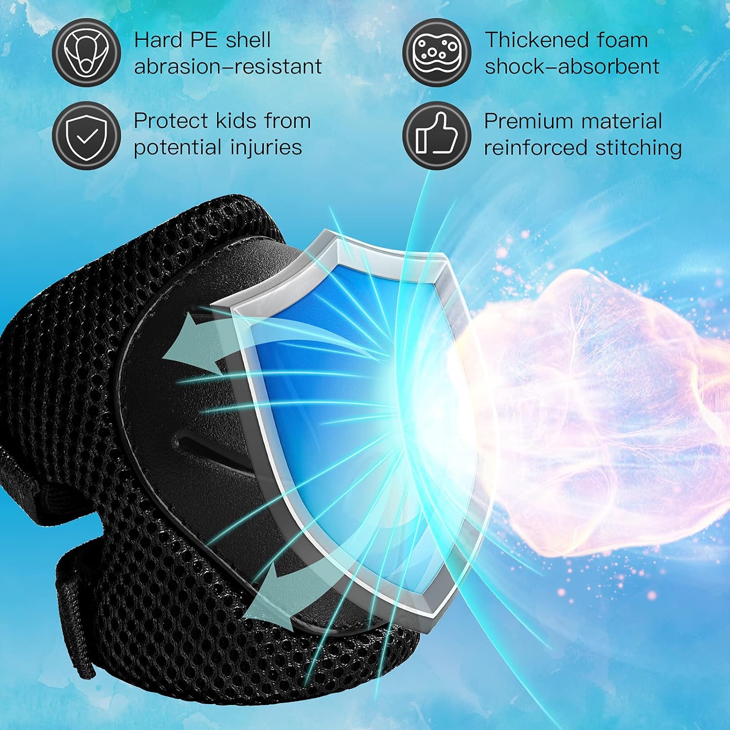Juego de equipo de protección  - Mountain Biking Elbow Pads reseña y precio