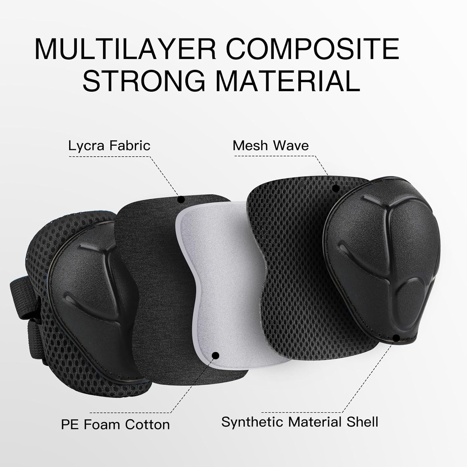 Juego de equipo de protección  - Mountain Biking Elbow Pads reseña y precio
