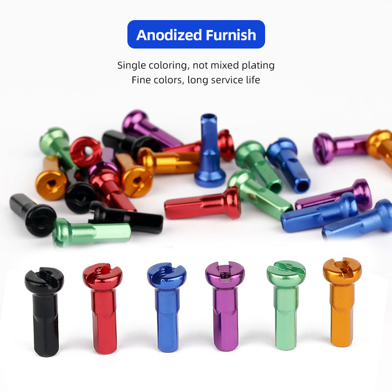 Tapas de rueda de bicicleta de - Spoke Nipple Brass reseña y precio