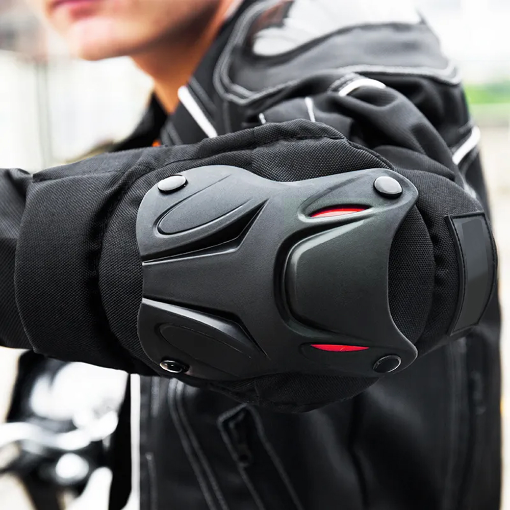 1 par de rodilleras, coderas,  - Mountain Biking Elbow Pads reseña y precio